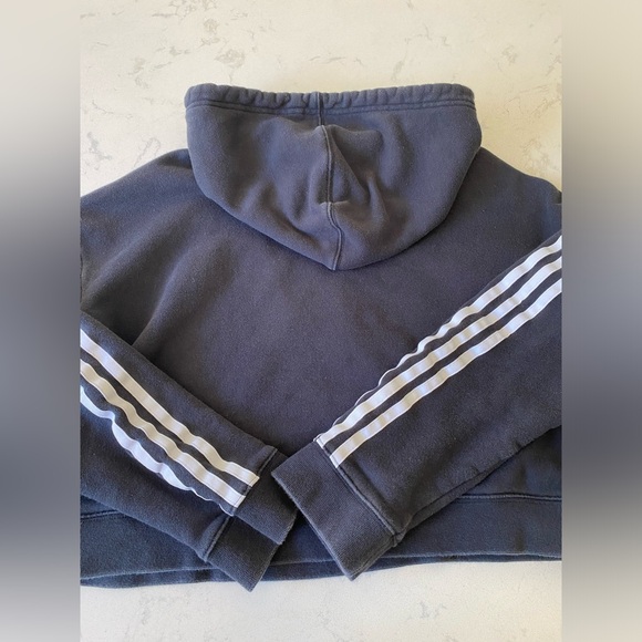 ADIDAS Cropped Hoodie - Picture 4 of 5